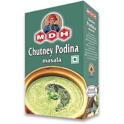 MDH CHUTNEY PODINA MASALA 100G MDH CHUTNEY PODINA MASALA 100G