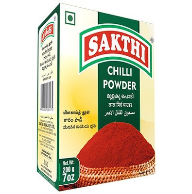 SAKTHI CHILLI POWDER 200G SAKTHI CHILLI POWDER 200G