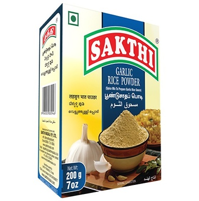 SAKTHI GARLIC RICE POWDER 200G SAKTHI GARLIC RICE POWDER 200G