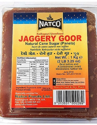 NATCO JAGGERY GOOR 1KG